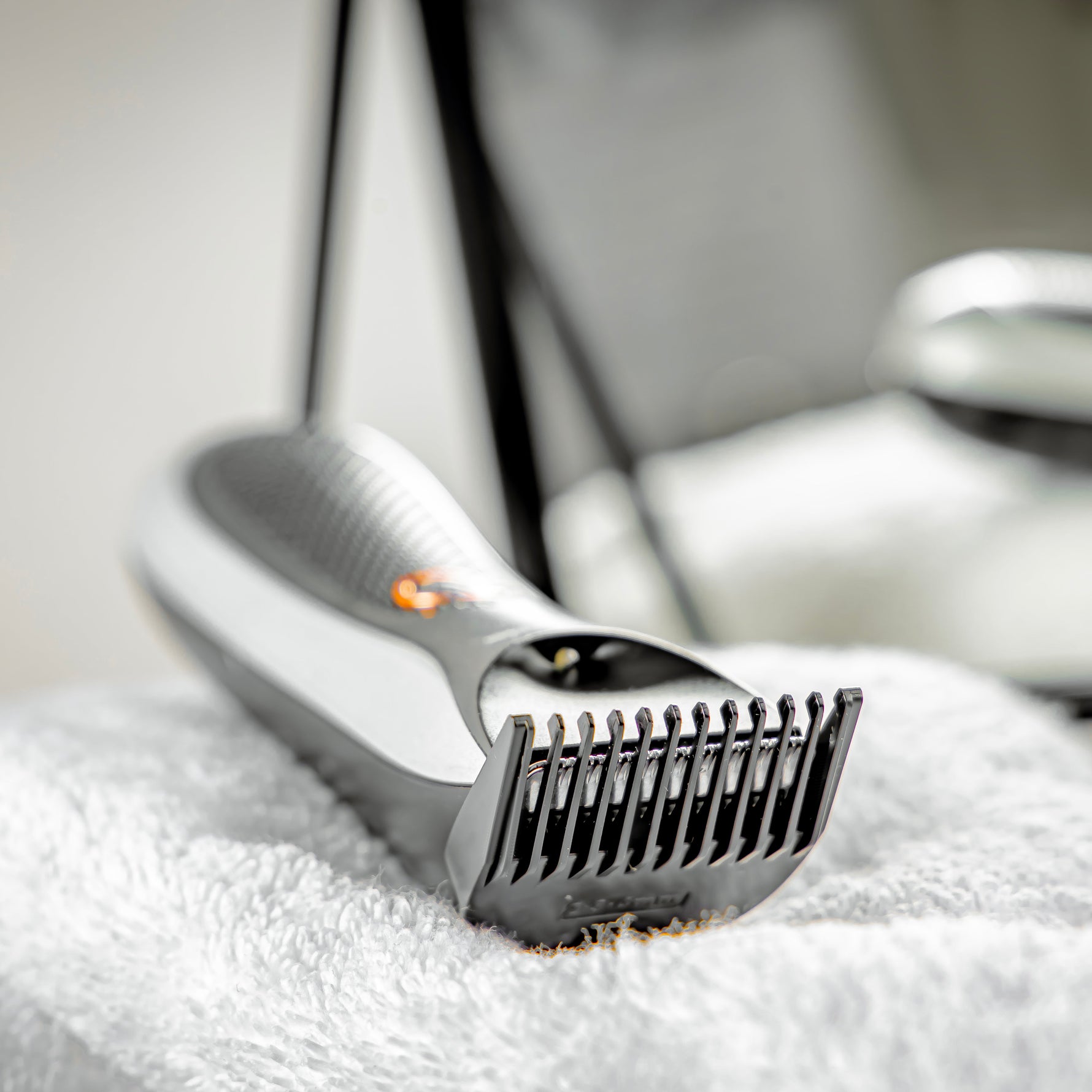 Geepas ProShield 1.0 – Waterproof Cordless Hair & Beard Trimmer, Dual Turbo, LED, USB, Stainless Steel Blades