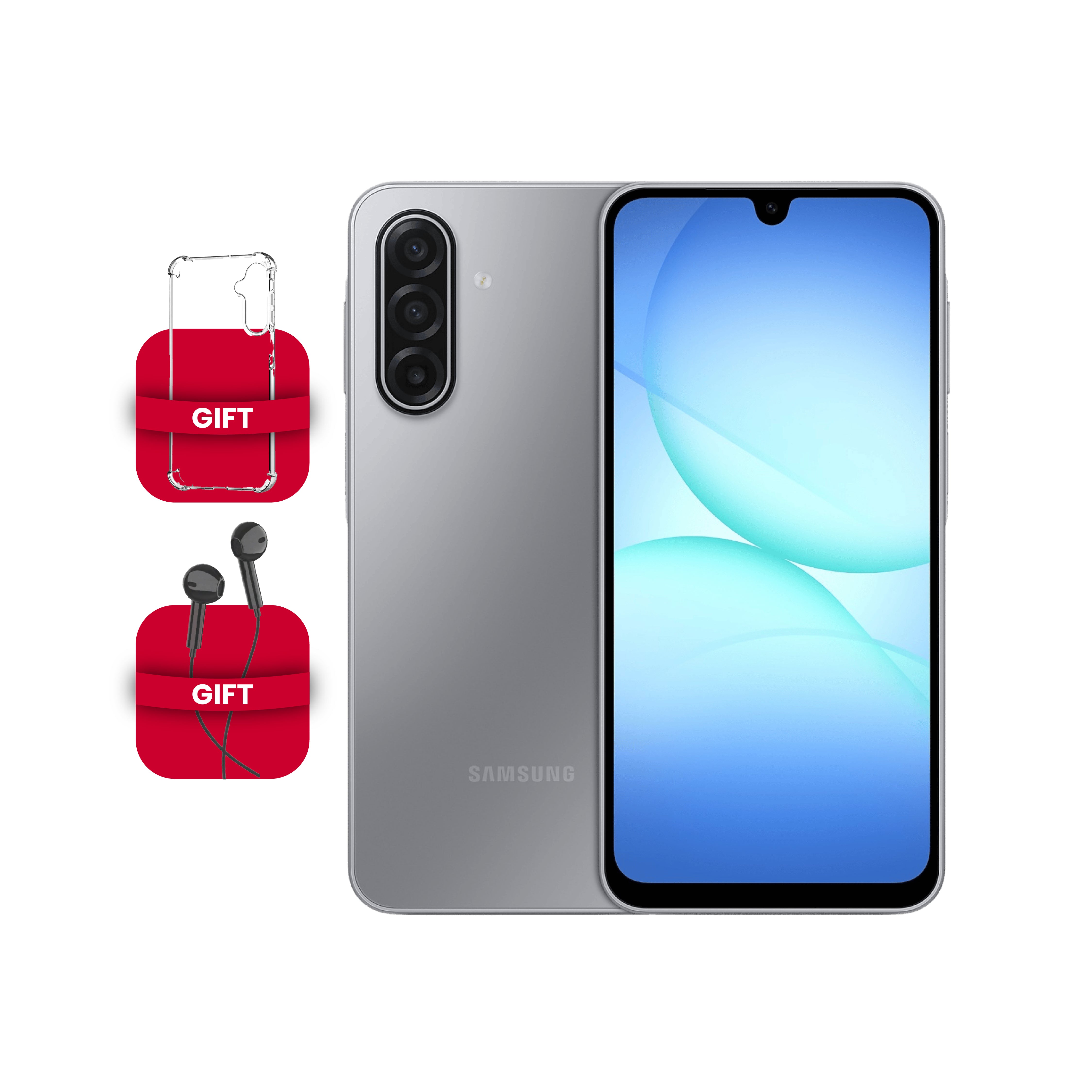 سامسونج جلاكسي A17 4G بسعة 128 جيجا 4 جيجا رام | رمادي