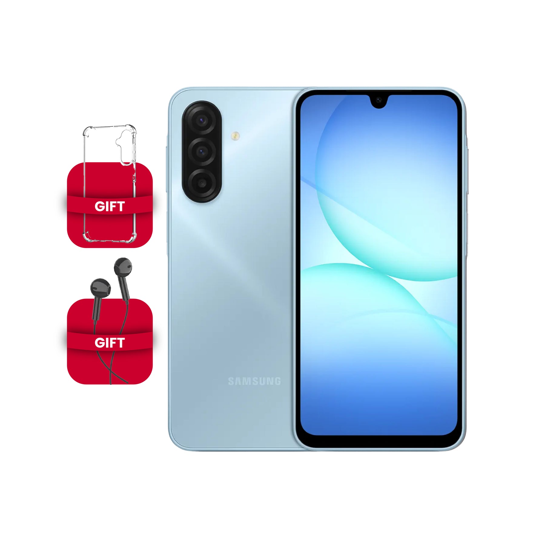 سامسونج جلاكسي A17 4G بسعة 128 جيجا 6 جيجا رام | أزرق فاتح