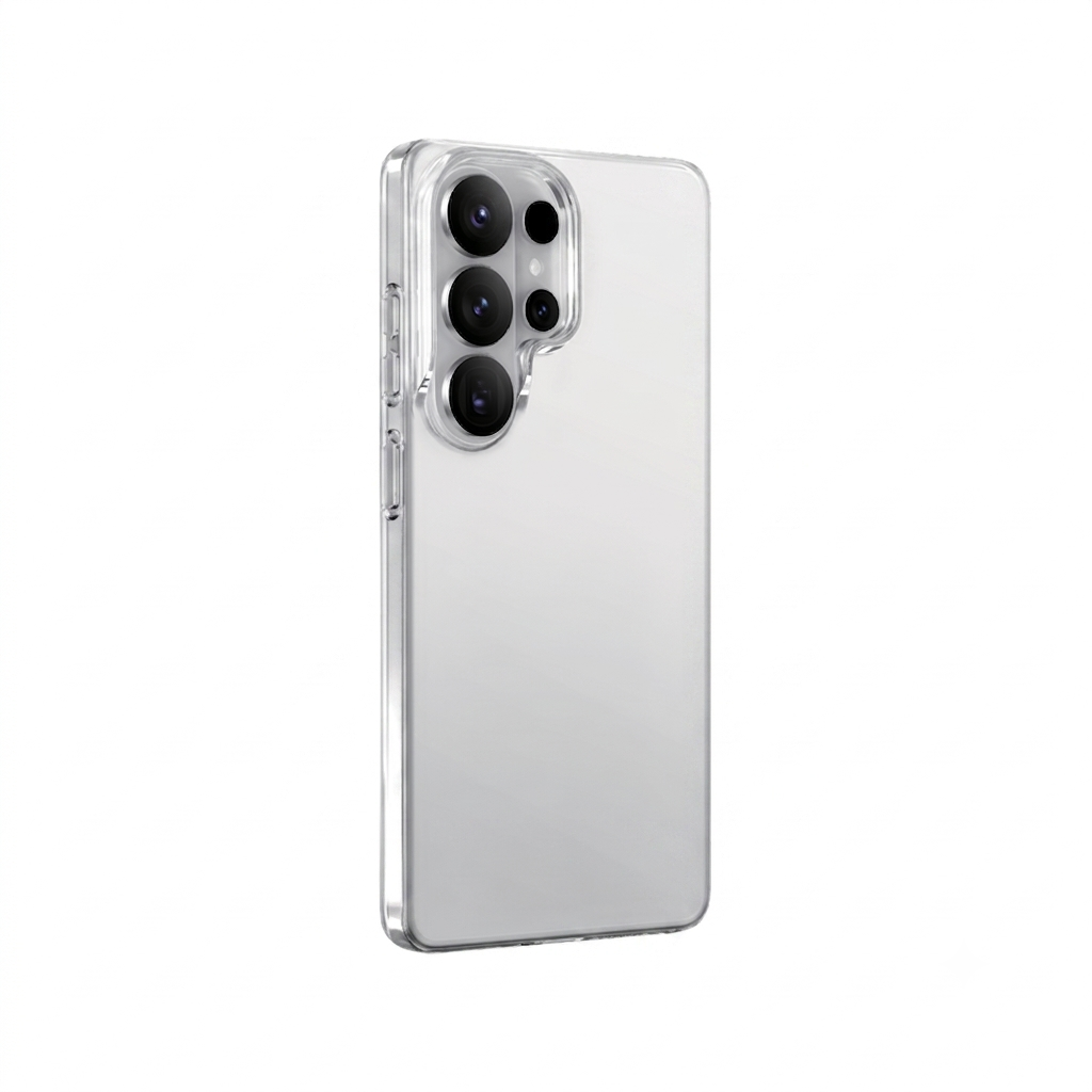 كفر Keephone X-Crystal مقاوم للاصفرار، فائق النحافة وخفيف الوزن لهاتف   Samsung S26 Ultra | شفاف
