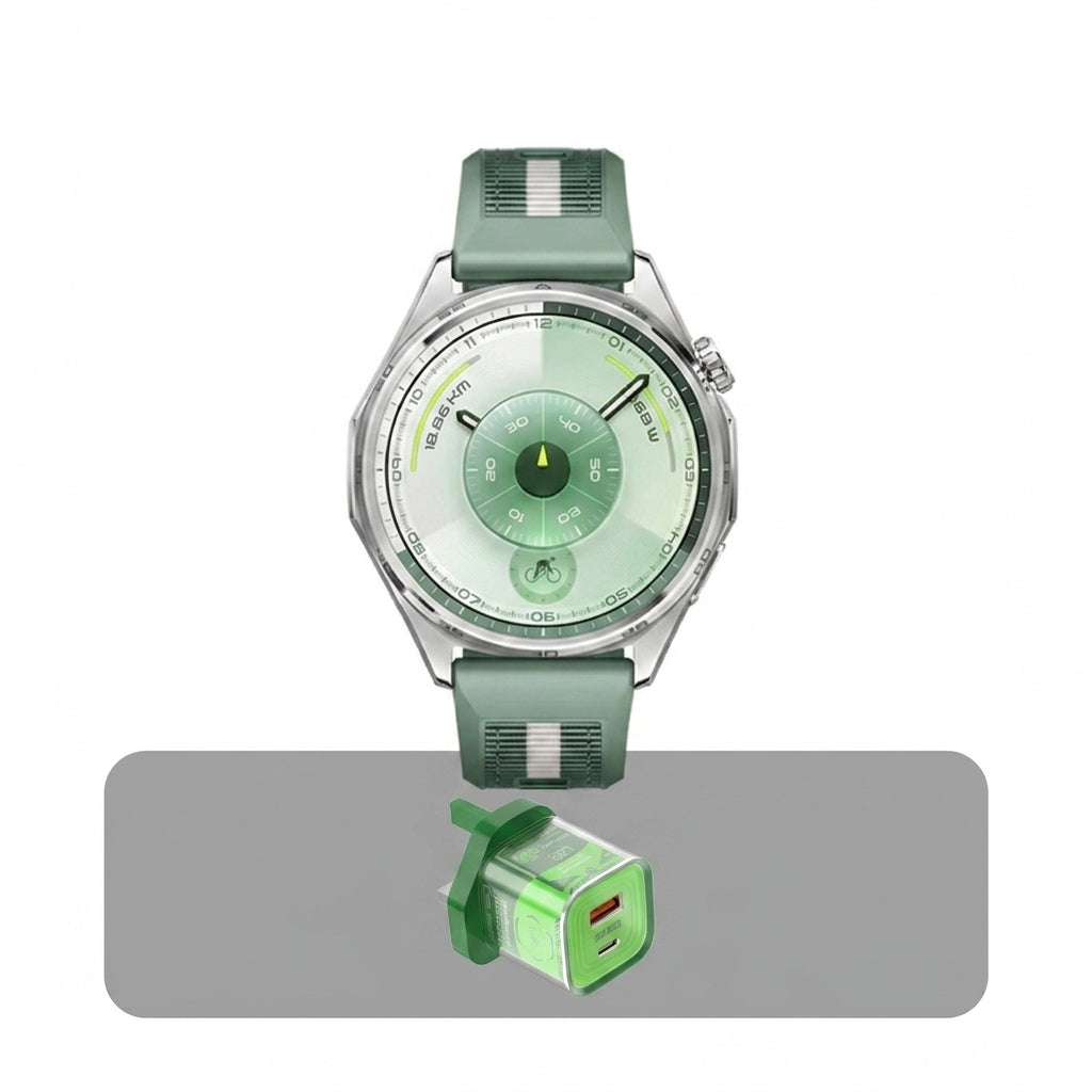 Huawei Watch GT6 46MM  + Bundle Offer | Green