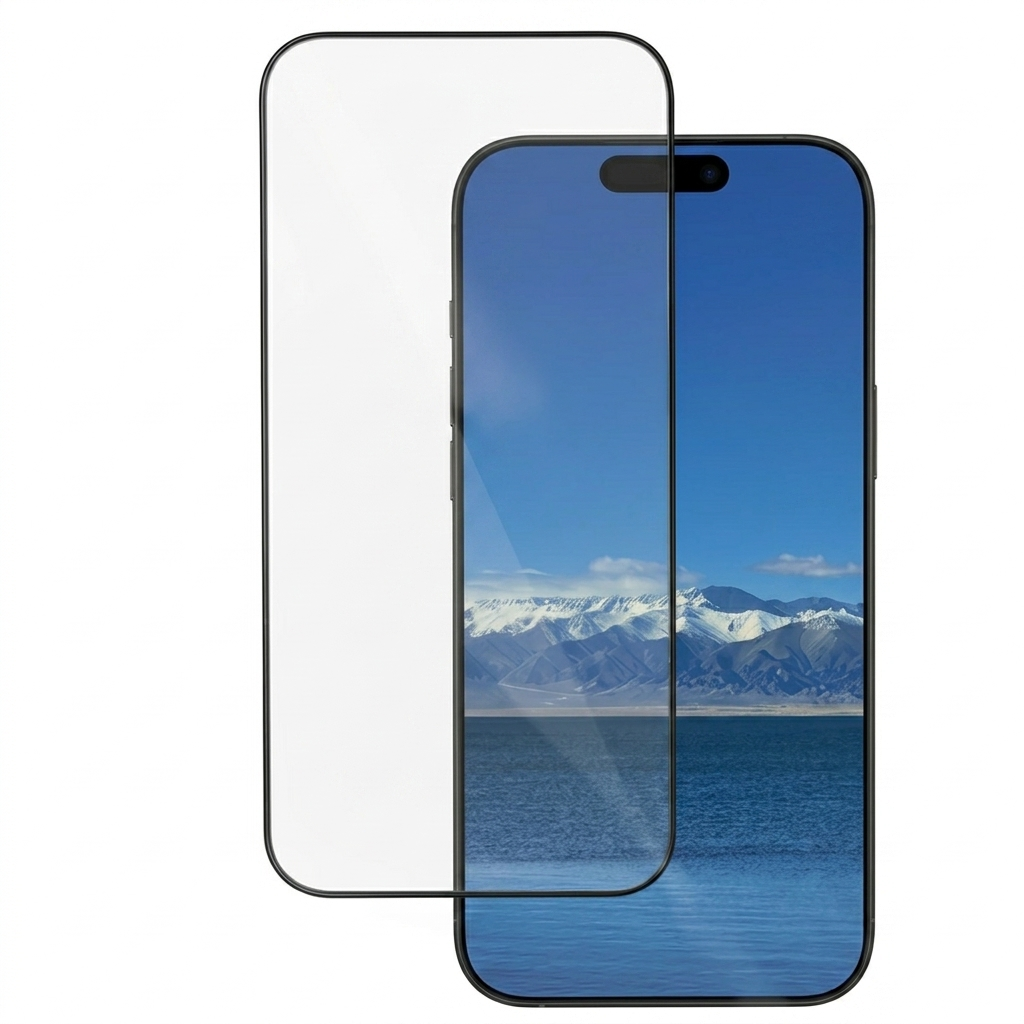حماية شاشة من Lzel Optivue Series 3D للآيفون 16 Pro Max/17 Pro Max – سماكة 0.33 مم بحماية مزدوجة قوية | شفاف