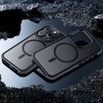 Hoco Airbag iPhone 15 Pro Max Magnetic Case | Clear Blue