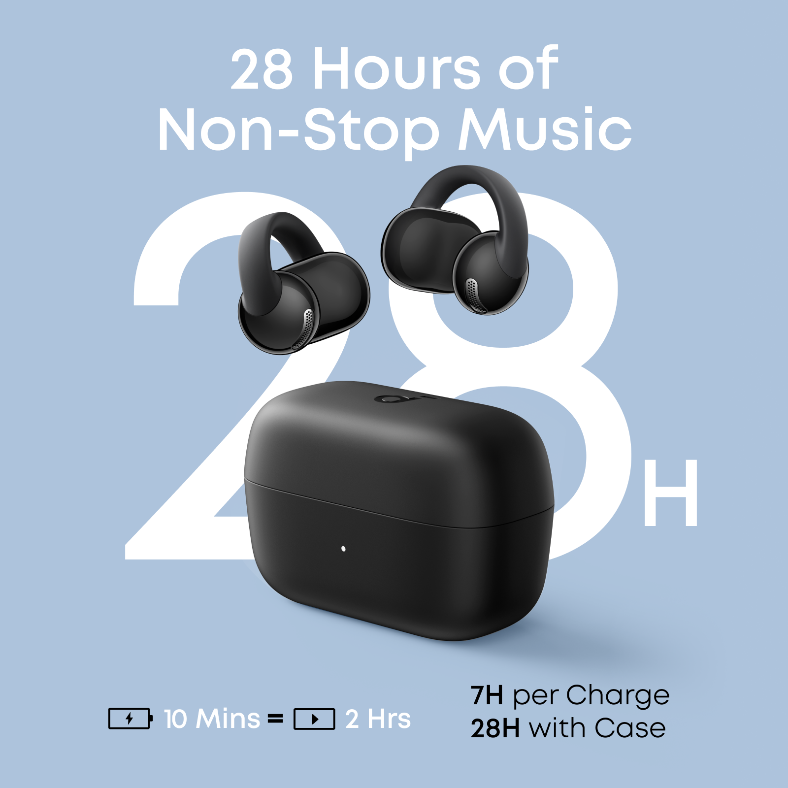 سماعات Anker Soundcore C50i بتصميم مفتوح مع مشبك للأذن