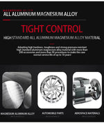 90 Percent Trolly Aluminum Suitcase 4 Wheels 28 Inch | Silver