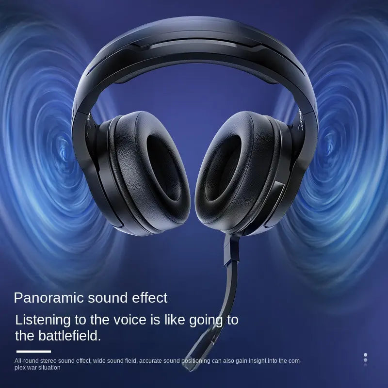 Colusi Multi-Platform Gaming Headset – 3.5mm + USB For PC, PS4/PS5, Xbox, Switch | Black