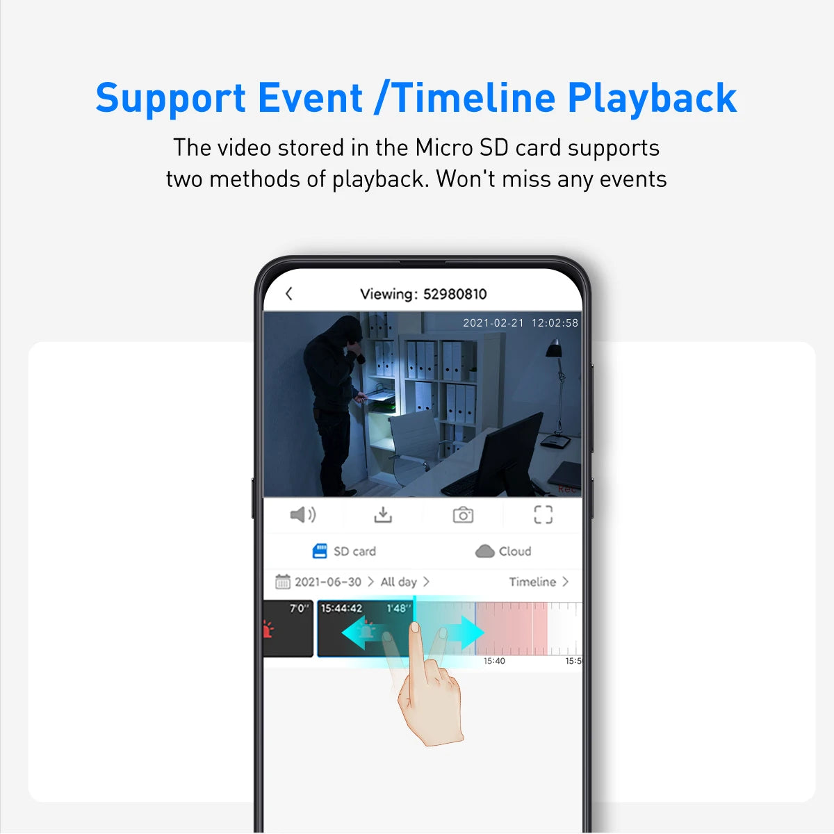 كاميرا مراقبة ذكية تعمل بالطاقة الشمسية عالية الدقة