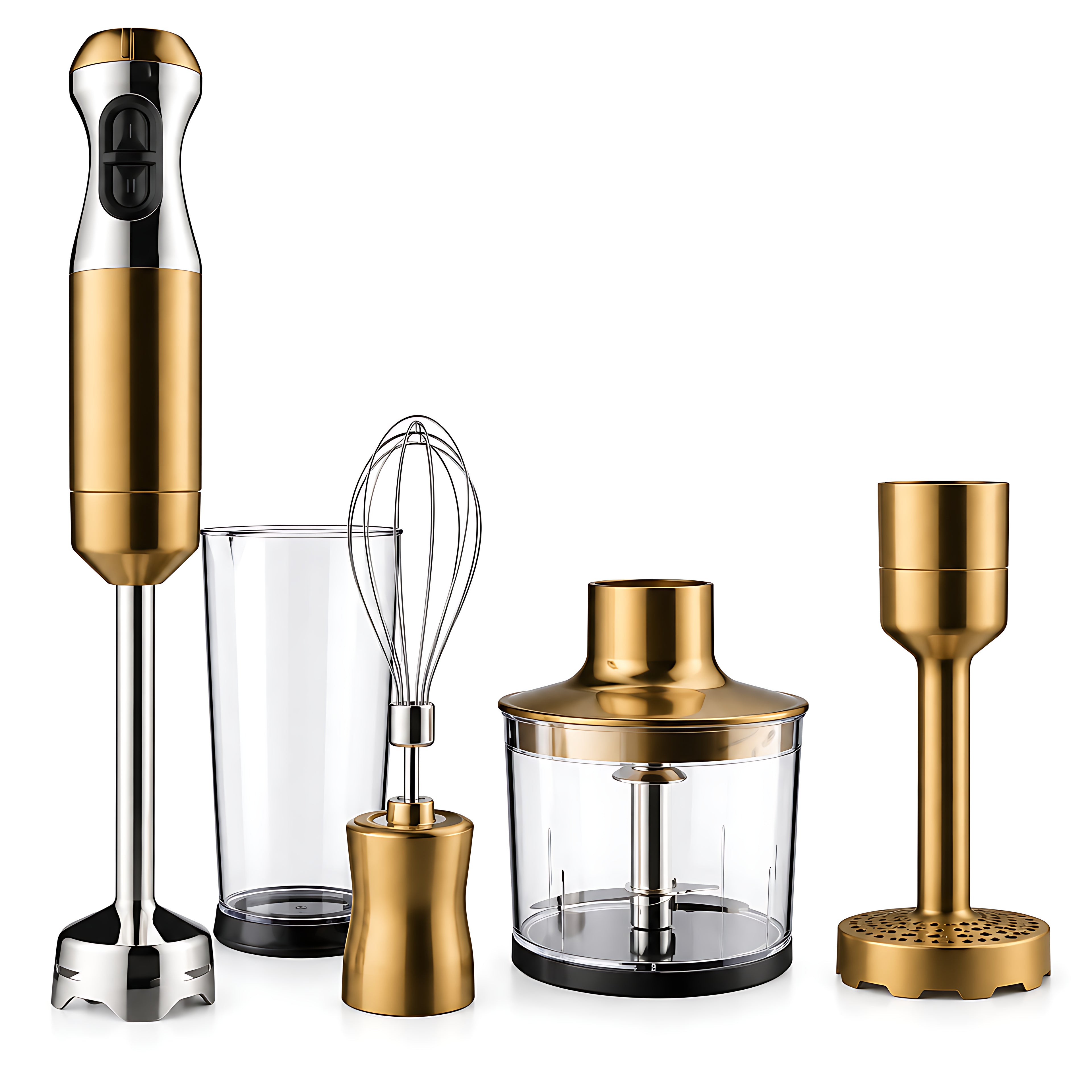 Orca Hand Blender 400W, 2 Speed | Gold