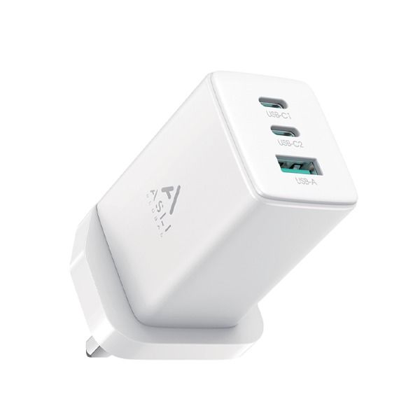 Asli Global Thundervolt 65W Wall Charger | White