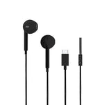 Asli Global USB-C 1.2M SoundPods Earphones with Noise Isolation Technology |Black