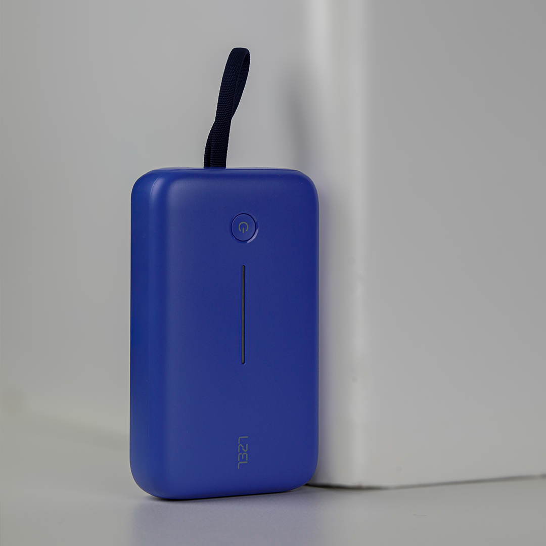 LZEL PrimeBrio Neo 20K Power Bank 30W – 20000mAh, Detachable Type-C Cable