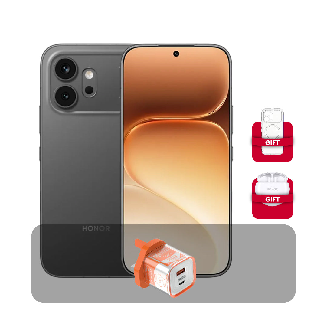 Honor 600 Dual Sim – 256GB , 8GB RAM, 5G + Bundle Offer | Black
