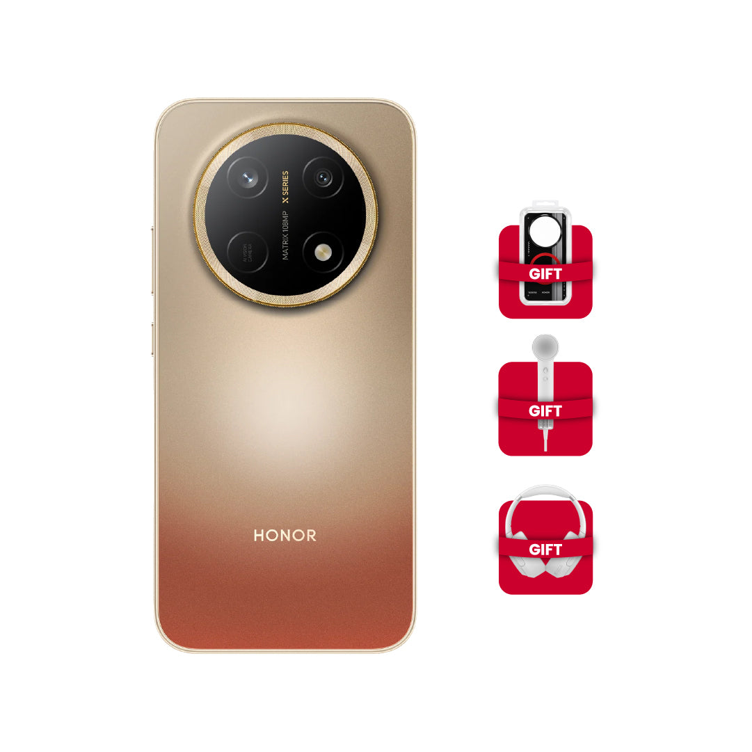 هاتف HONOR X9e Pro 5G – ذاكرة 8 جيجابايت – سعة تخزين 256 جيجابايت | ذهبي