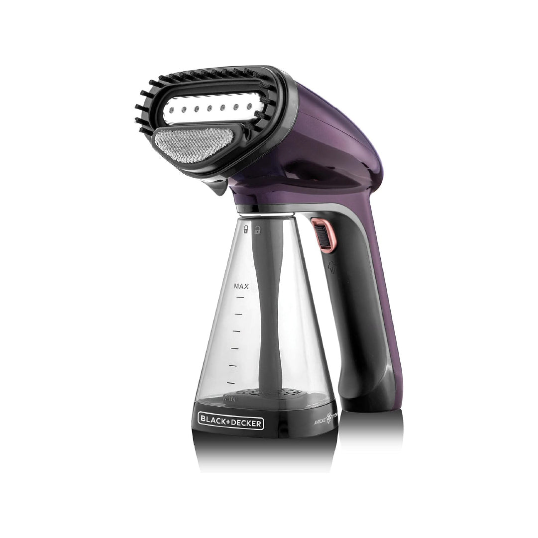 كواية ملابس HST1500-B5 من Black & Decker  بخارية يدوية بقوة 1500 واط | بنفسجي