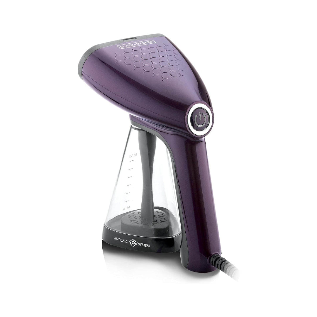 كواية ملابس HST1500-B5 من Black & Decker  بخارية يدوية بقوة 1500 واط | بنفسجي