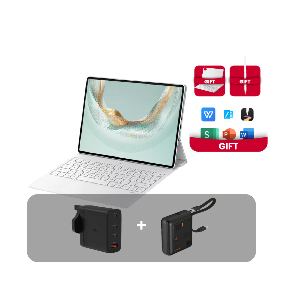  تابلت ميت باد برو 12.2 بوصة (2025)، 12 جيجابايت رام، 512 جيجابايت، واي فاي من Huawei + عرض الباندل | أخضر