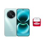 HUAWEI Nova 15 Max Smartphone 256GB, 8GB RAM, 6.84-Inch 120Hz OLED Display, Kirin Processor | Lake Cyan + HUAWEI FreeBuds SE 2 Wireless Earbuds