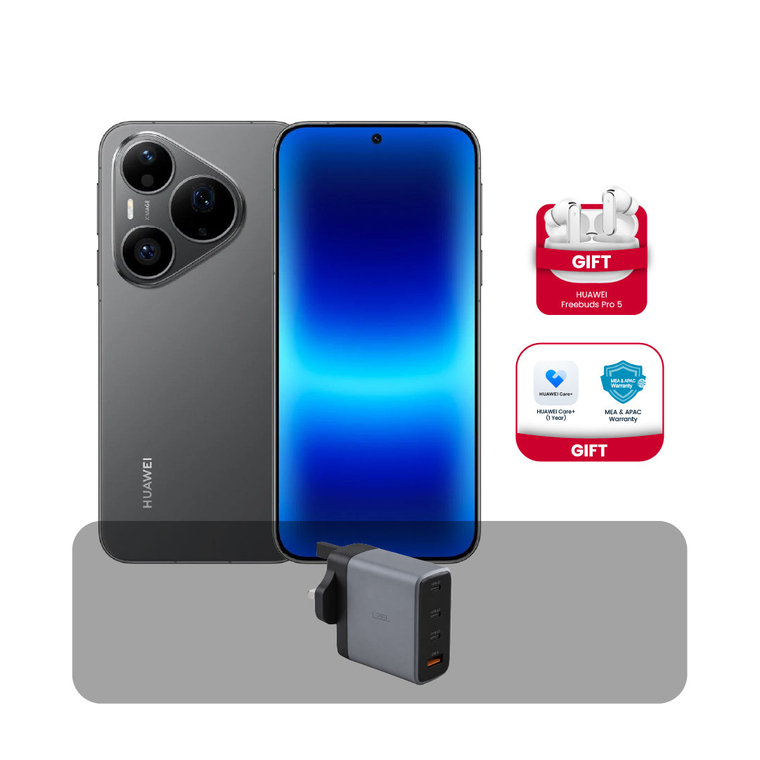 هاتف هواوي +Pura 90S Pro، 5G ، ثنائي الشريحة، 12GB RAM، 256GB، شاشة 6.6 بوصة OLED، 120Hz + عرض الباندل | أسود