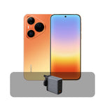 Huawei Pura 90S Pro Smartphone – 5G+, Dual SIM, 12GB RAM, 256GB, 6.6-inch OLED 120Hz Display + Bundle Offer | Orange