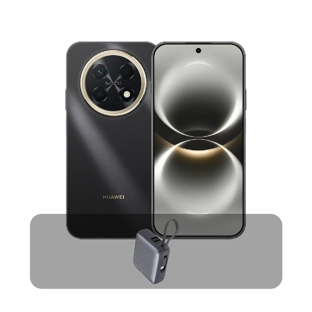 هاتف HUAWEI Nova 15 Max سعة 256 جيجابايت، 8 جيجابايت RAM، شاشة OLED ‏6.84 بوصة 120Hz، معالج Kirin + عرض الباندل | أسود 