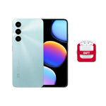 ZTE V80 Max 4G Smartphone – 4GB RAM + 10GB Extended RAM, 256GB Storage | Sky Cyan