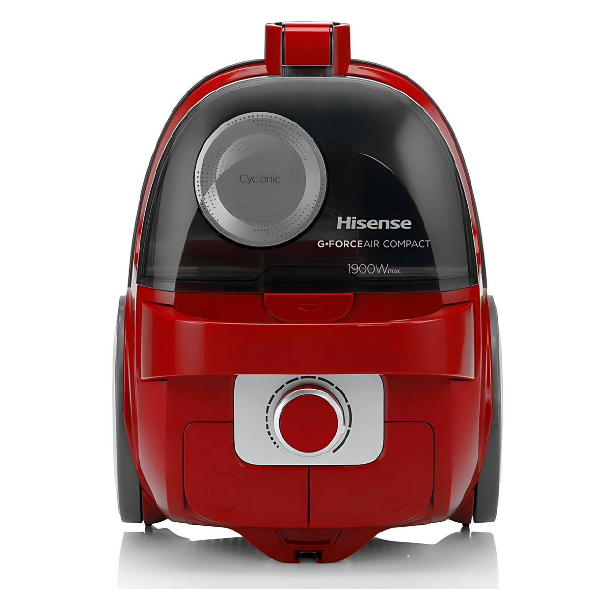 Hisense Canister Vacuum Cleaner, 1900W, 2.2 L | Red