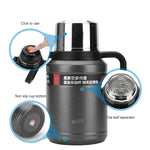 DKadi Vacumm Bottle 2500 ml | Black