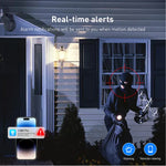 كاميرا مراقبة ذكية تعمل بالطاقة الشمسية عالية الدقة