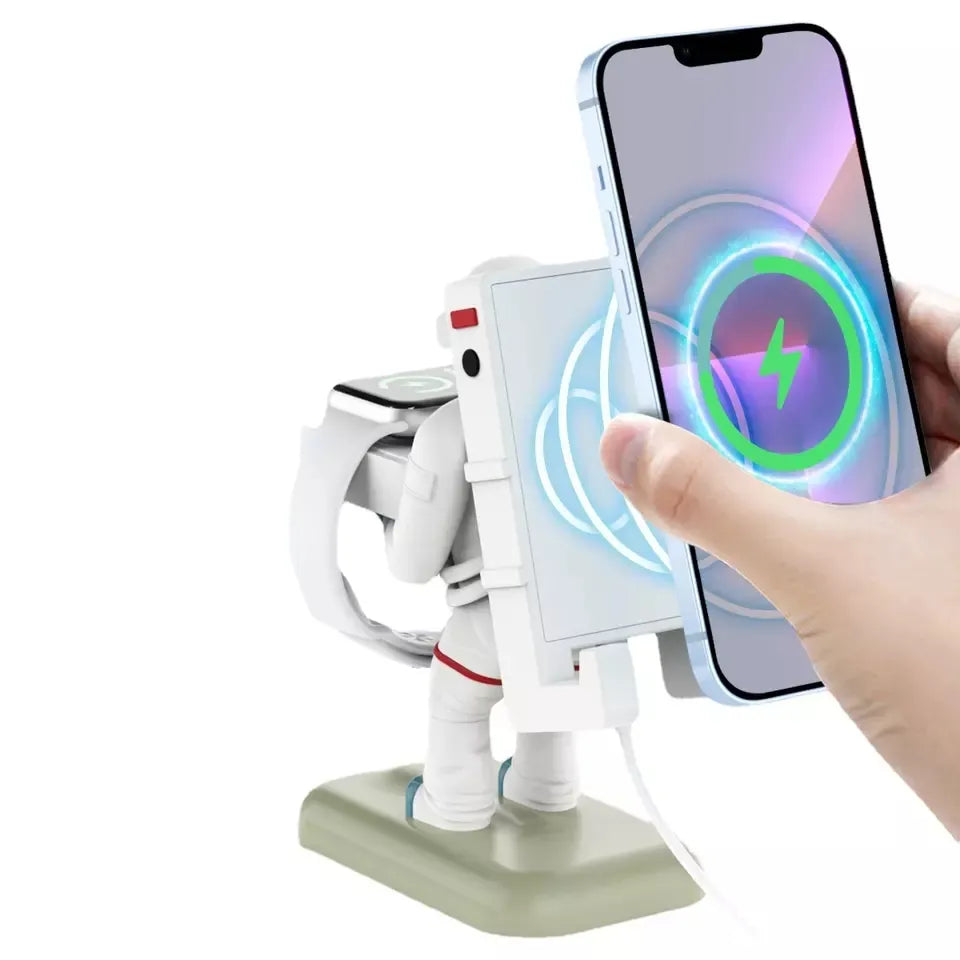 Multifunction Astronaut 3 in 1 Wireless Charger