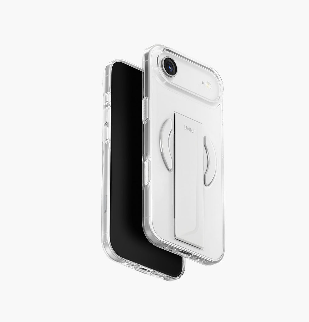 Uniq Hybrid Heldro Air MagSafe Case for iPhone Air | Lucent Clear