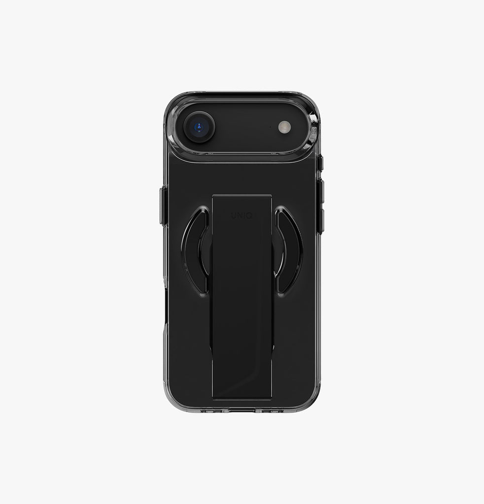 كڤر حماية Uniq Hybrid Heldro Air MagSafe لهاتف iPhone Air | أسود ضبابي