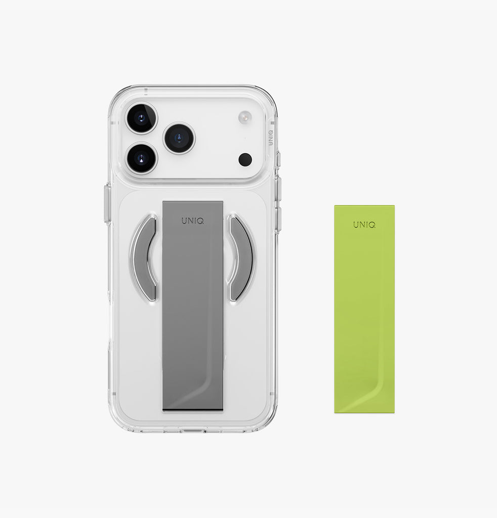 Uniq Hybrid Heldro Air MagSafe Case for iPhone 17 Pro Max | Lucent Clear