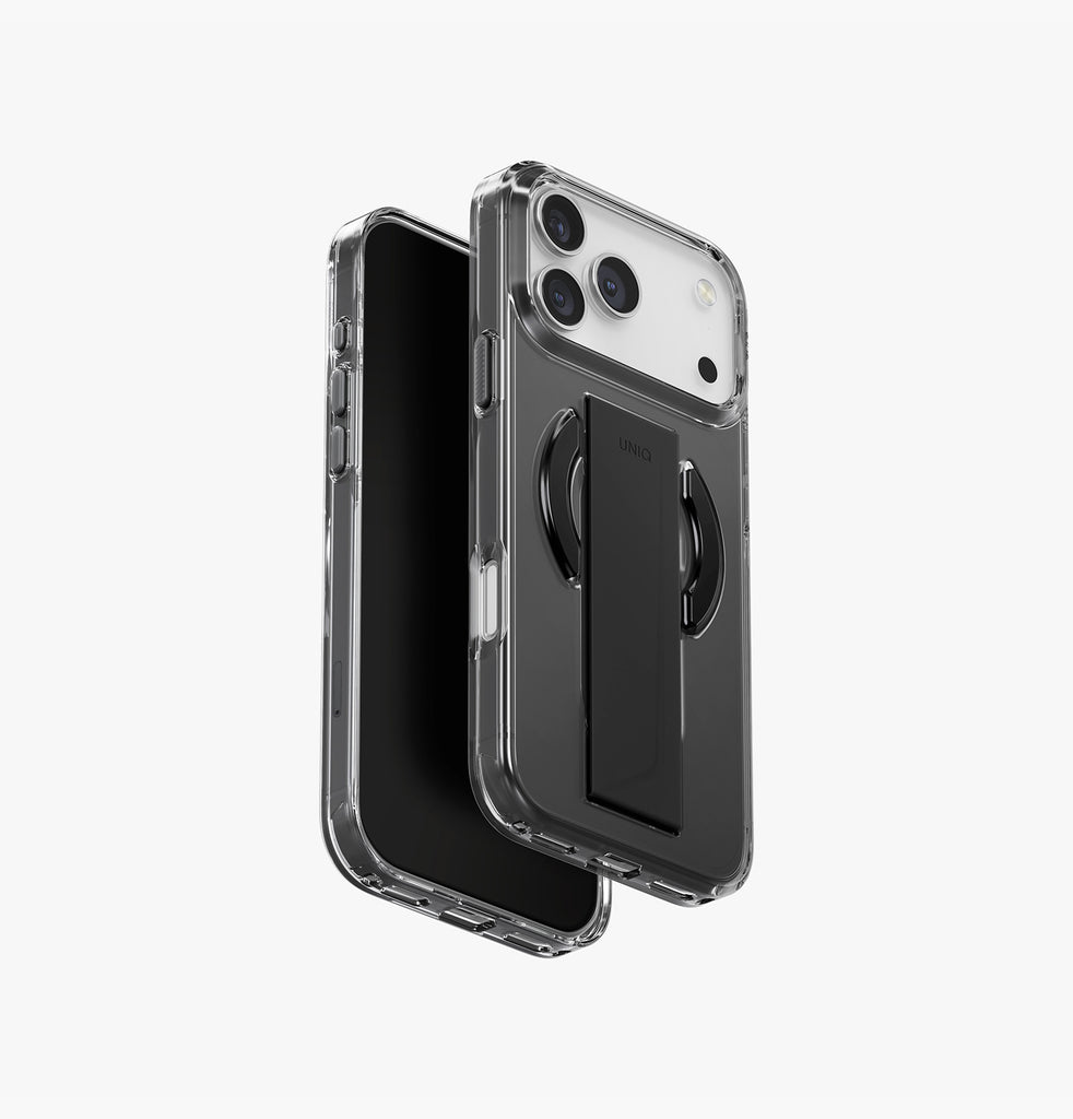 Uniq Hybrid Heldro Air MagSafe Case for iPhone 17 Pro Max | Vapour Smoke
