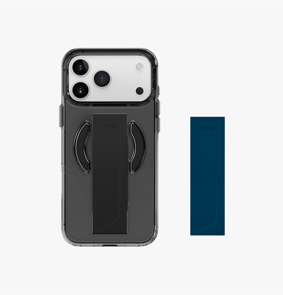 Uniq Hybrid Heldro Air MagSafe Case for iPhone 17 Pro Max | Vapour Smoke