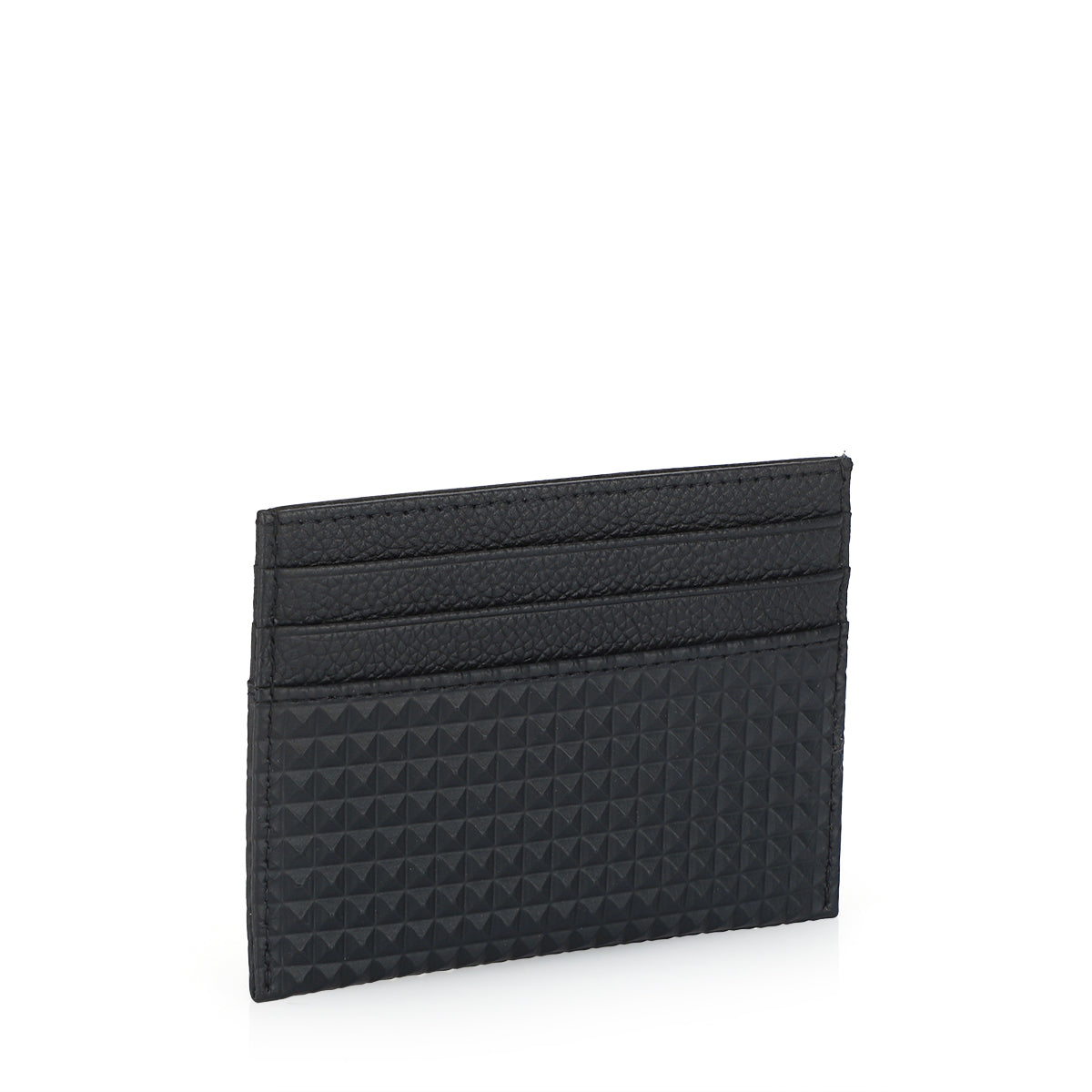 Police Card Case Pyramid Black