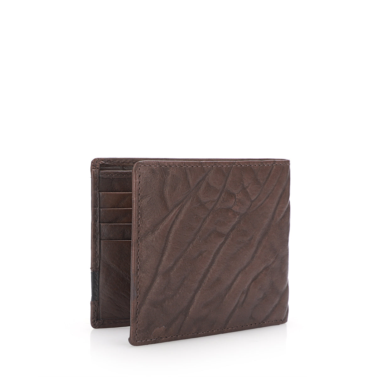 Police Leather Wallet Droid Brown