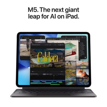 Apple iPad Pro 13-inch M5 Chip, 512GB Wi-Fi + Cellular Tablet –Standard Glass | Silver