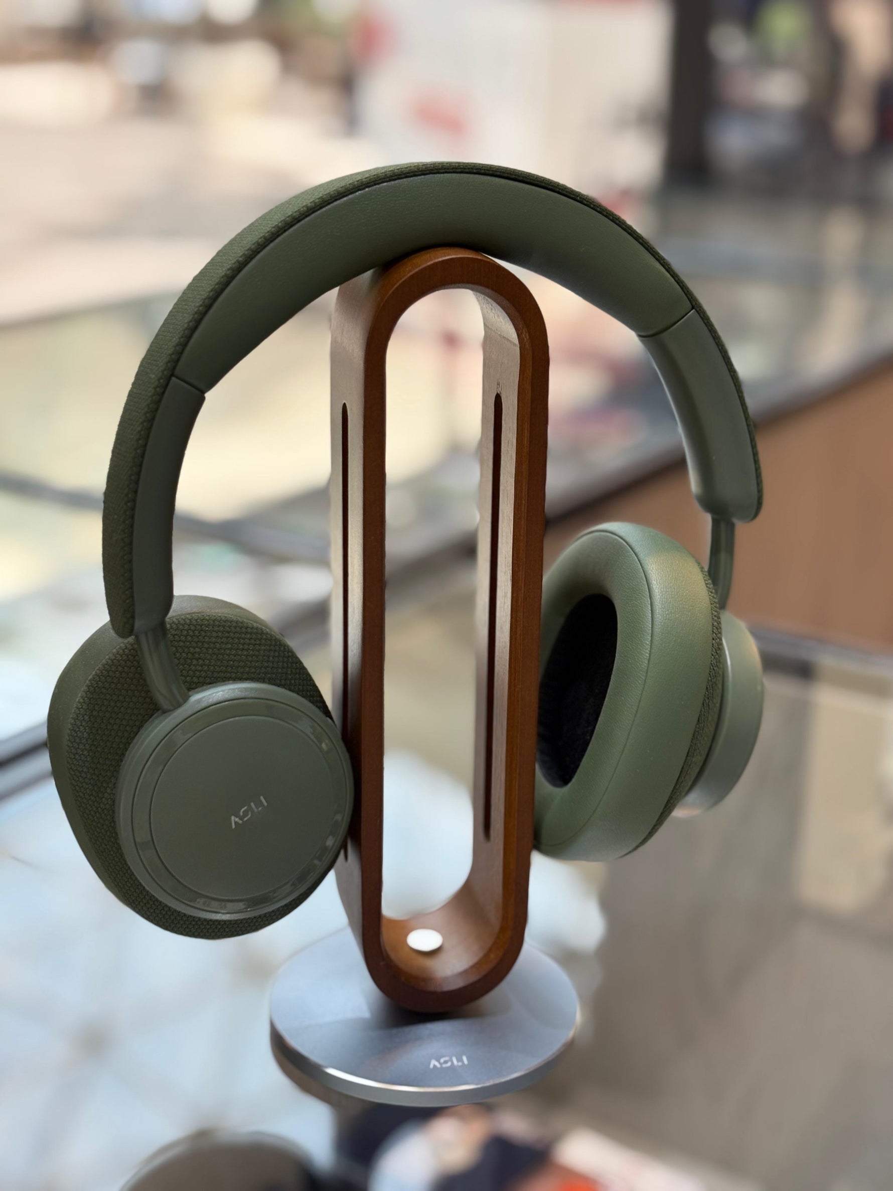 سماعة Echo Max من أسلي جلوبال لاسلكية  بصوت فائق| أخضر