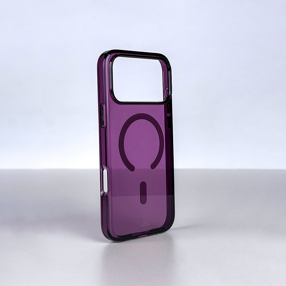 LZEL MAGFUSION CLEAR Tinted MagSafe Case with Colored PC for iPhone 18 Pro