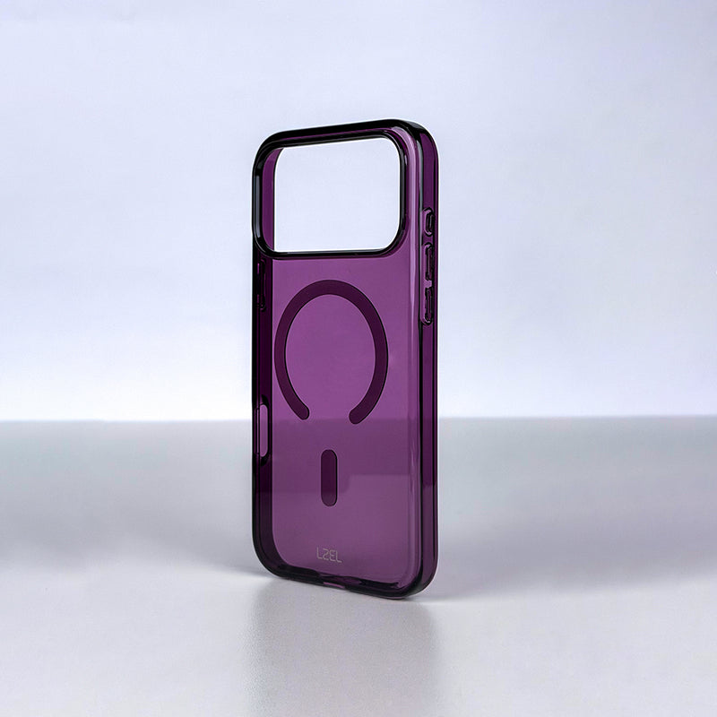 LZEL Magfusion Clear Tinted Magsafe Case With Colored Pc Case For iPhone 18 Pro & 18 Pro max