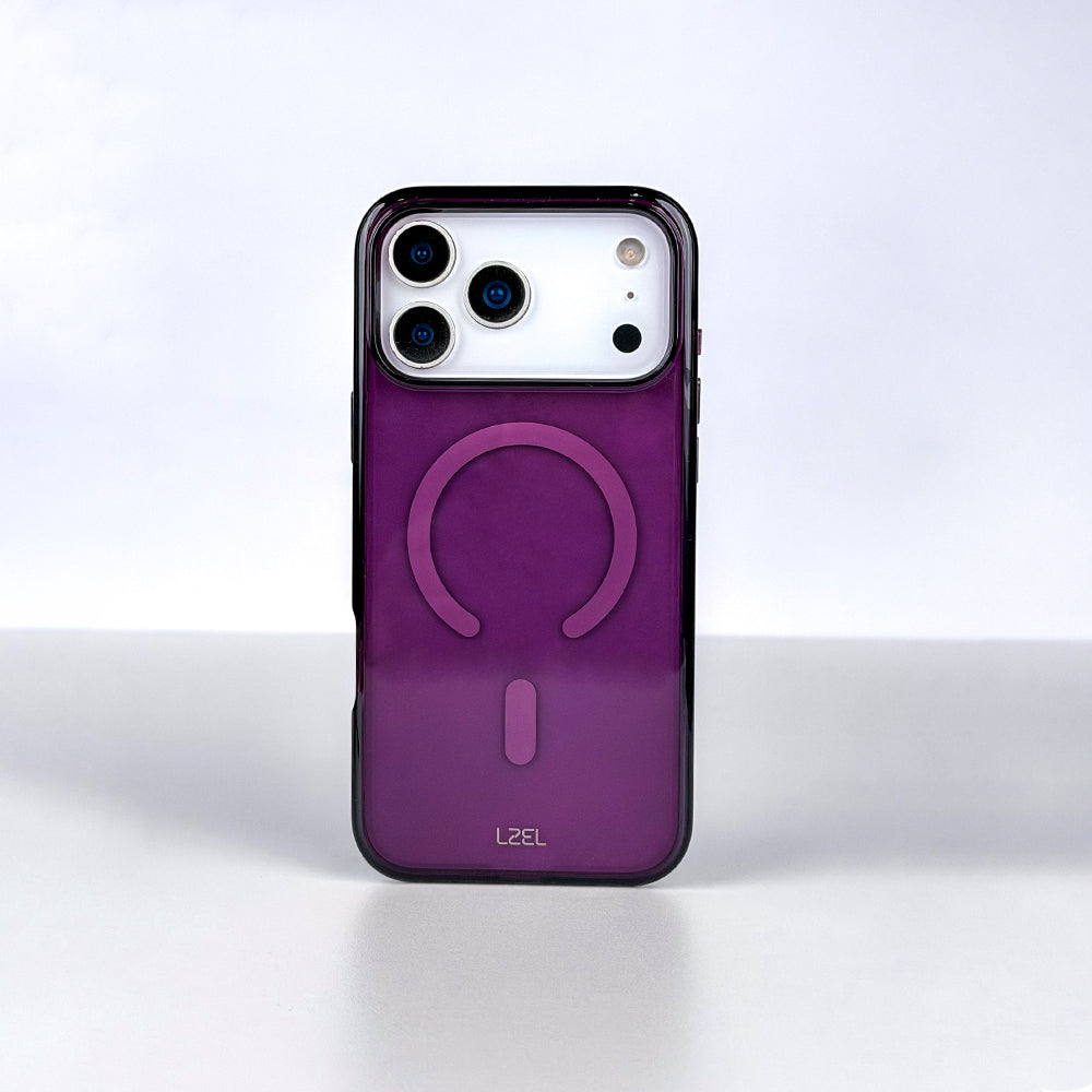 LZEL MAGFUSION CLEAR Tinted MagSafe Case with Colored PC for iPhone 18 Pro