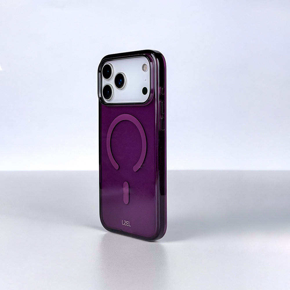LZEL MAGFUSION CLEAR Tinted MagSafe Case with Colored PC for iPhone 18 Pro