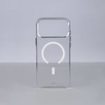كفر LZEL METAL MAGCRYSTAL شفاف بدعم MagSafe وإطار معدني لـ iPhone 18 Pro و18 Pro Max