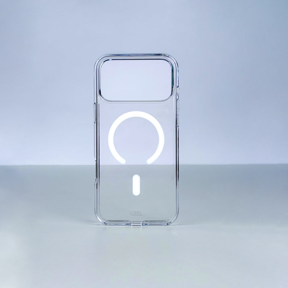 LZEL MAGFUSION CLEAR Tinted MagSafe Case with Colored PC for iPhone 18 Pro