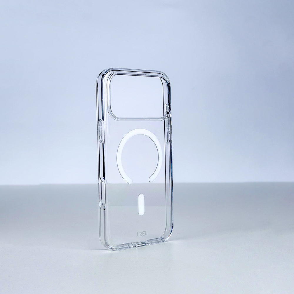 LZEL MAGFUSION CLEAR Tinted MagSafe Case with Colored PC for iPhone 18 Pro