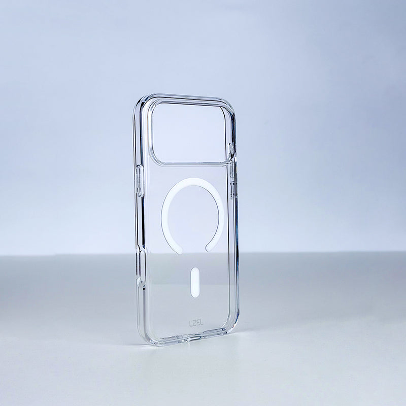 LZEL Magfusion Clear Tinted Magsafe Case With Colored Pc Case For iPhone 18 Pro & 18 Pro max