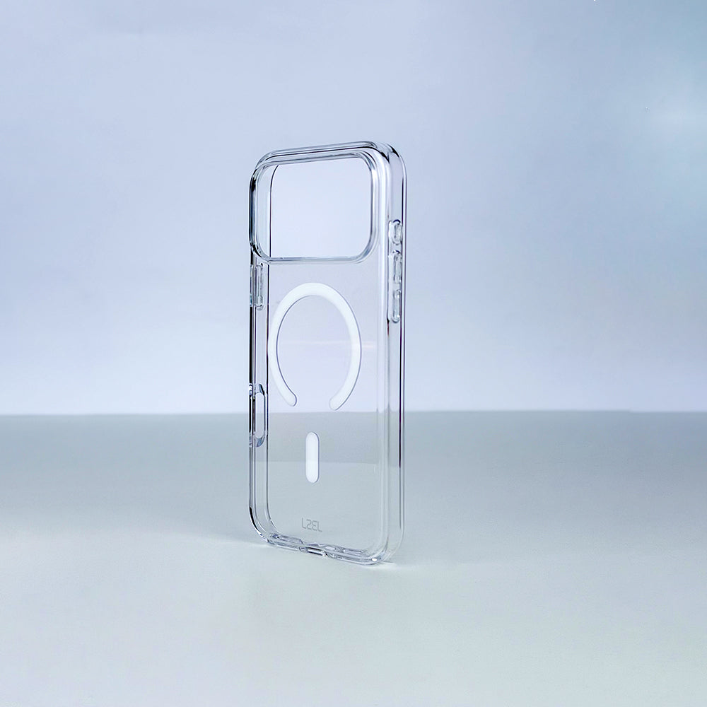 LZEL MAGFUSION CLEAR Tinted MagSafe Case with Colored PC for iPhone 18 Pro