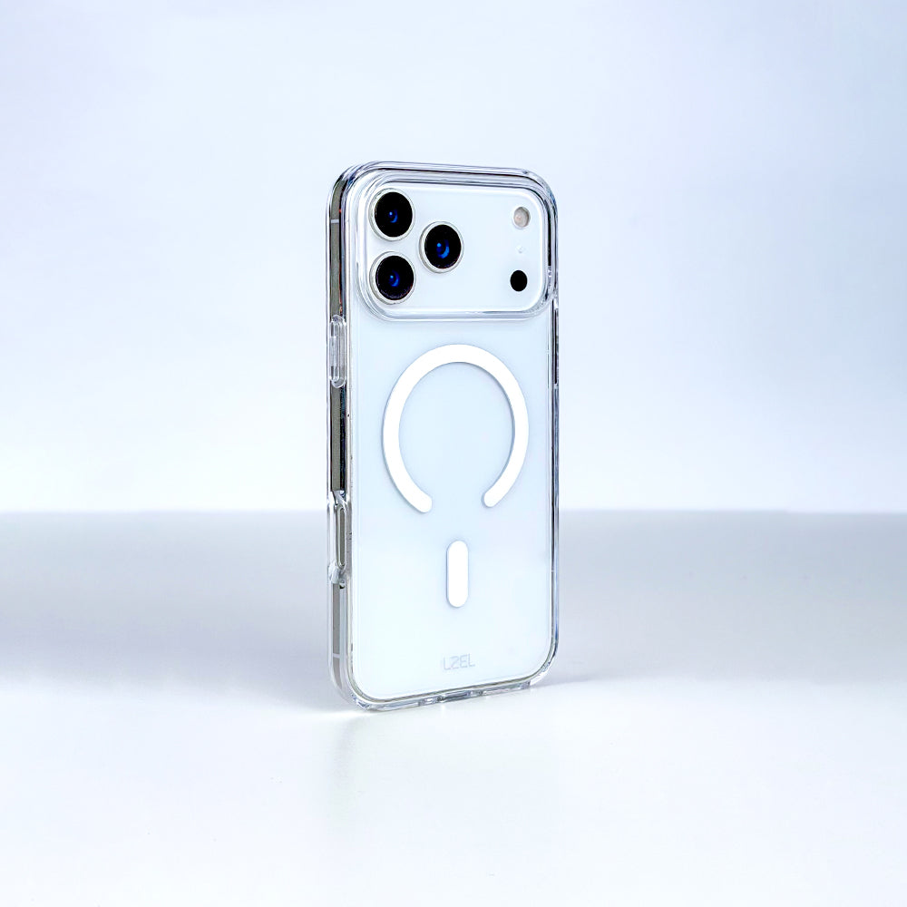 LZEL MAGFUSION CLEAR Tinted MagSafe Case with Colored PC for iPhone 18 Pro