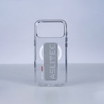 aslitec Magstand Crystal Clear Magsafe With Leather Kickstand Case For iPhone 18 Pro Max