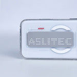 aslitec Magstand Crystal Clear Magsafe With Leather Kickstand Case For iPhone 18 Pro Max